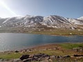 oukaimden snow mountains and laks