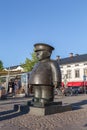 OULU, FINLAND - JULY 21, 2016: Policeman Bobb