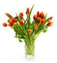 Ãâouquet of orange tulips Royalty Free Stock Photo