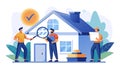 Our certified inspectors utilize advanced techniques and technology to provide comprehensive assessments of your prospective home Royalty Free Stock Photo