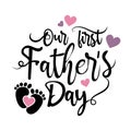 Our first Fathers day light banner