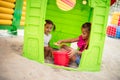 Our fun is a hideaway. Royalty Free Stock Photo