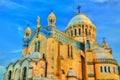 Our Lady of Africa Basilica in Algiers, Algeria Royalty Free Stock Photo