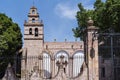 our lady of carmen rectory and bell tower Royalty Free Stock Photo