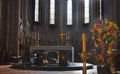 Altar, Our lady of Covadonga Sanctuary, Asturias, Spain