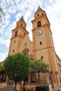 Our Lady of Expectation church in Orgiva, Andalusia, Spain Royalty Free Stock Photo
