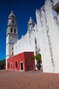 The Our Lady of the Immaculate Conception Cathedral. Campeche,Mexico