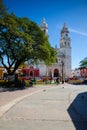 The Our Lady of the Immaculate Conception Cathedral. Campeche, Mexico