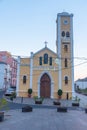 Our Lady of the Incarnation church at Hermingua at Vallehermoso municipality at La Gomera, Canary Islands, Spain