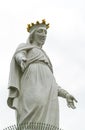 Our Lady of Lebanon statue in Harissa Royalty Free Stock Photo