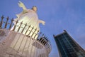 Our Lady of Lebanon statue Royalty Free Stock Photo