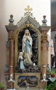 Our Lady of Lourdes Royalty Free Stock Photo