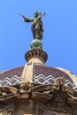 Our Lady of Mercy on the dome of the Basilica De La Merce, Barcelona