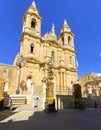 Our lady of Pompei parish church in Malta, Marsaxlokk Royalty Free Stock Photo