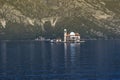 Our lady of the reef, Montenegro Royalty Free Stock Photo