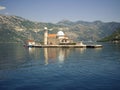 Our lady of the reef, Montenegro Royalty Free Stock Photo