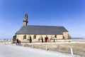 Our lady of rocamadour church in sunny day