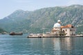 Our lady of the rock island on Kotor bay