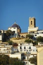 The Our Lady of Solace cathedral in Altea, Spain Royalty Free Stock Photo