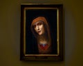 `Our Lady of Sorrows` by Antonio Viviani known as the deaf in The Pinacota Ambrosiana, the Ambrosian art gallery in Milan, Italy