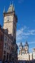 Our Lady Before Tyn Church Old Town Hall Prague Czech Republic Royalty Free Stock Photo