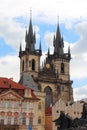 Our Lady of Tyn church in Prague Royalty Free Stock Photo