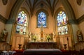 Our Lady of Victories Church, Boston, USA Royalty Free Stock Photo