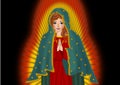 Mary of Guadalupe illustrations