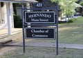 Chamber of Commerce Sign, Hernando, Mississippi