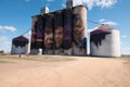 Silo trail artwork in Sheep Hills