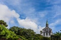 Oura Catholic Church and blue sky in Nagasaki, Japan