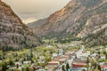 Ouray Panorama Royalty Free Stock Photo