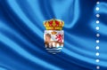 Ourense flag illustration