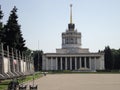 Walk around the city of Kiev view of the old building Royalty Free Stock Photo