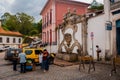 Ouro Preto, Minas Gerais, Brazil: Ancient fountain built in 1753 at historical city of Ouro Preto