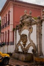 Ouro Preto, Minas Gerais, Brazil: Ancient fountain built in 1753 at historical city of Ouro Preto