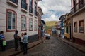 Ouro Preto, Minas Gerais, Brazil: City view of the historic mining city Outro Preto Royalty Free Stock Photo