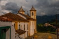 Ouro Preto, Minas Gerais, Brazil: Old beautiful Catholic Church in a popular tourist town. UNESCO world heritage