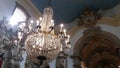 Inside Church of Senhora do Carmo, Carmelite order. Portuguese late Baroque