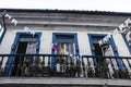 Ouro Preto, state of Minas Gerais, Brazil - Jul11, 2023 - Urban landscape of colonial houses, streets and windows of the historic Royalty Free Stock Photo