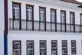 Ouro Preto, state of Minas Gerais, Brazil - Jul11, 2023 - Urban landscape of colonial houses, streets and windows of the historic Royalty Free Stock Photo