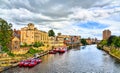 The Ouse River in York, England Royalty Free Stock Photo