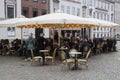 Out door service in danish capital Copenhagen Denmark Royalty Free Stock Photo