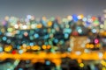 Out of focus big city Royalty Free Stock Photo