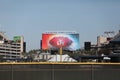 Out side the stadium of Super Bowl LV at the Raymond James Stadium in Tampa, Florida January 21, 2021