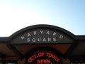Out of Town News, Harvard Square in Cambridge, Massachusetts, USA Royalty Free Stock Photo