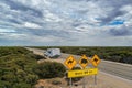 Outback Australia aerial views of Aussie country Royalty Free Stock Photo