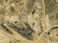 Outback Australia Sapphire Mine Diggings Landscape