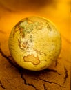 Climate Change Australia World Globe Drought Royalty Free Stock Photo