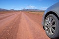 Outback Driving Royalty Free Stock Photo